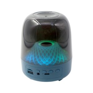 Ασύρματο ηχείο Bluetooth με φωτισμό LED - TG-463 - 813577 - Blue