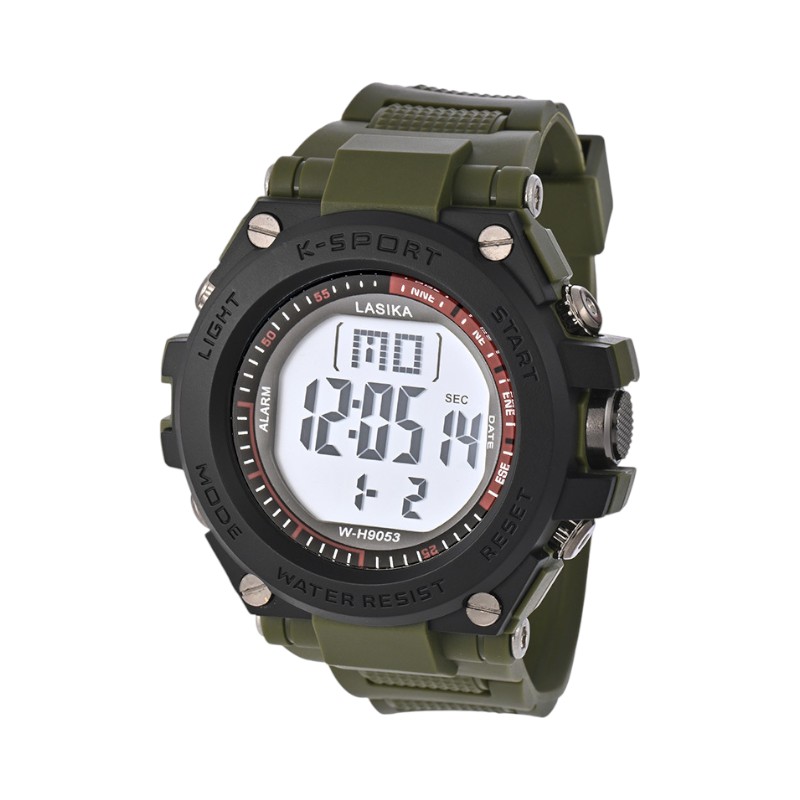 Ψηφιακό ρολόι χειρός - LS9053 - Lasika - 817346 - Green