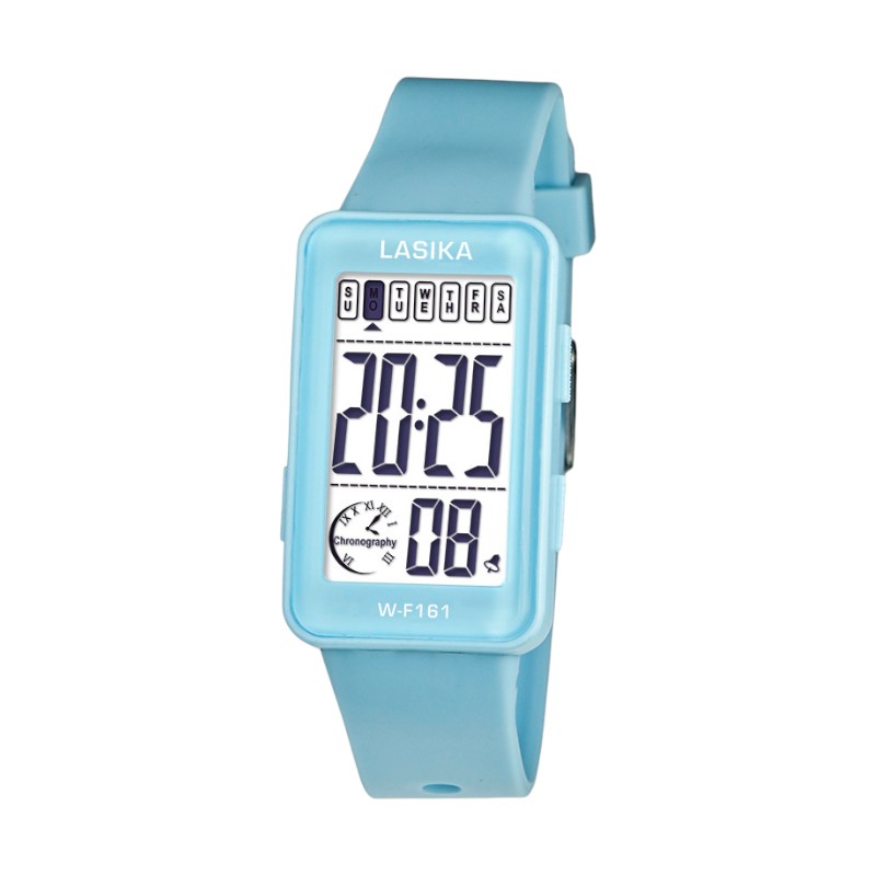 Ψηφιακό ρολόι χειρός - LS161 - Lasika - 817391 - Light Blue
