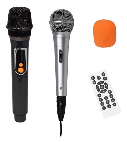 Φορητό ηχείο subwoofer με μικρόφωνο - Karaoke Box - BTS-1808 - 818088 - Image 2