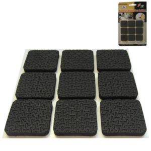 Σετ 18 τετράγωνα αυτοκόλλητα λαστιχάκια για καρέκλες, τραπέζια και κάδρα