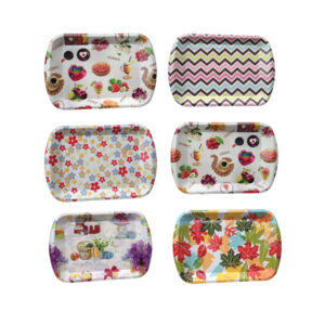 Παραλληλόγραμμος πλαστικός δίσκος σερβιρίσματος