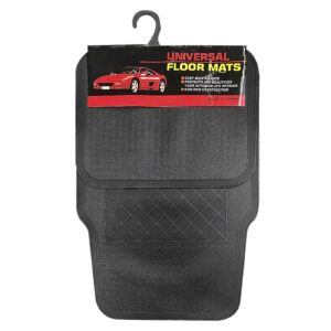 Πατάκια Αυτοκινήτου Λαστιχένια 4τεμ (2 Μεγάλα 64x44cm + 2 Μικρά 43x33cm) Homie 108110