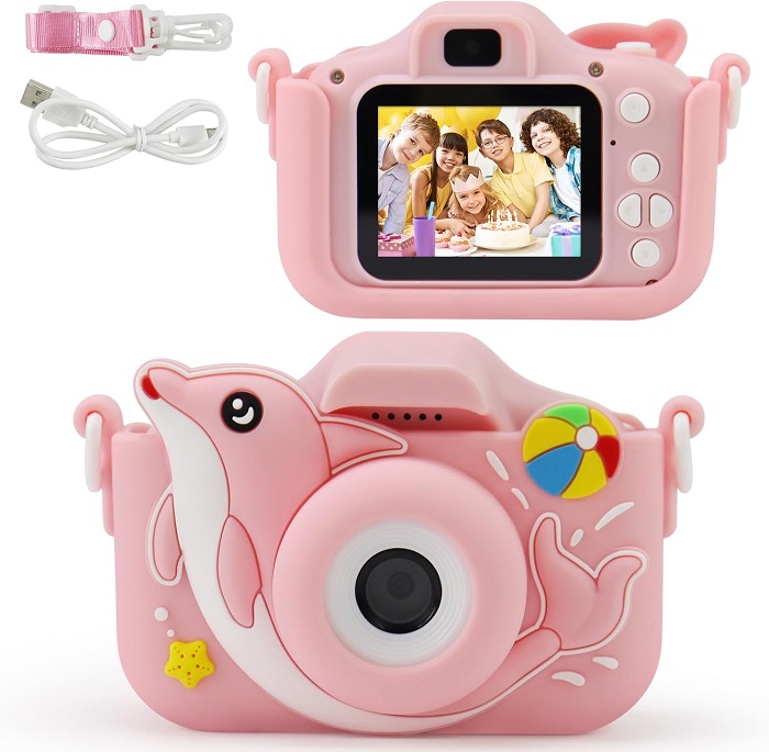 Παιδική ψηφιακή κάμερα - X12 - 884478 - Pink - Image 2