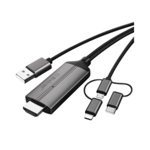 Καλώδιο USB σε HDTV - 3in1 - LD36 - Mirascreen - 884508
