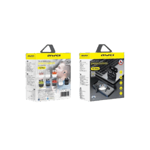 Ασύρματα ακουστικά Bluetooth με θήκη φόρτισης - T1 Pro - Awei - 888674 - Black