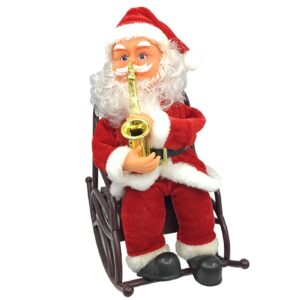 Άγιος Κουνιστή Καρέκλα 24x18cm Xmasfest 1131150