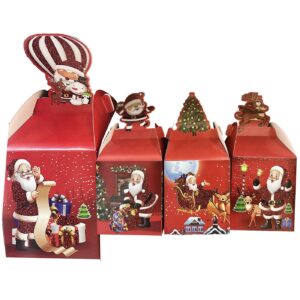 Κουτί Χριστουγέννων 18x8,5x8,5cm Xmasfest 1131469