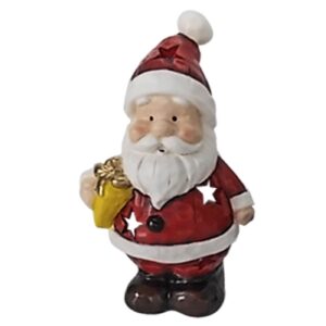Κηροπήγιο Κεραμικό Άγιος Βασίλης 18x10.5x8cm Xmasfest 1132250