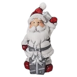 Κηροπήγιο Κεραμικό Άγιος Βασίλης 18.5x10x9cm Xmasfest 1132262