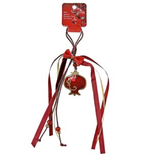 Γούρι Ρόδι με Χάνδρες 30cm Xmasfest 1133073