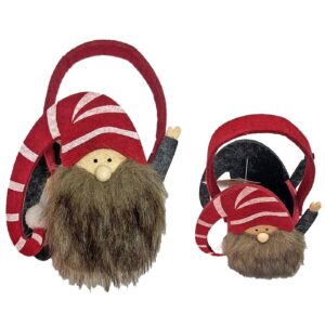 Καλάθι Τσόχινο Άγιος Νάνος Μούσι 15x11x5,5cm Xmasfest 1133171