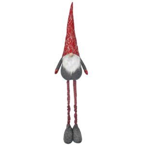 Άγιος Νάνος Γίγας με Χρυσοκόκκινο Σκούφο 140cm Xmasfest 1133322