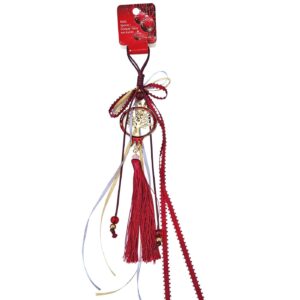 Γούρι Ρόδι με Φούντα 30cm Xmasfest 1133402