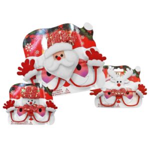Γυαλιά Xmas Φιγούρες με Χέρια 16x14cm Xmasfest 1133414