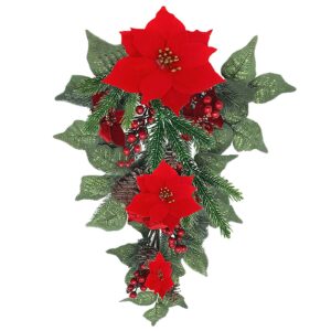 Δάκρυ με Χριστουγεννιάτικη Διακόσμηση Αλεξανδρινά 72cm Xmasfest 1133518