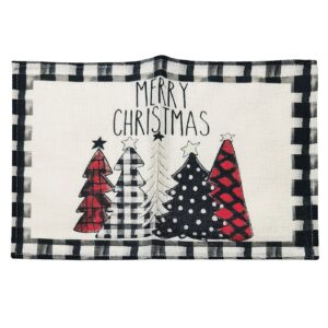 Σουπλά Υφάσματινο Καρώ 44x30cm Xmasfest 1133645