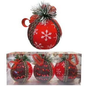 Μπάλα Xmas Υφάσματα & Αξεσουάρ ø8cm Xmasfest 1133803