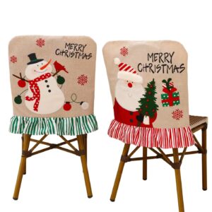 Κάλυμμα Πλάτης Καρέκλας Λινάτσα Άγιος 3D 52x46cm Xmasfest 1133958