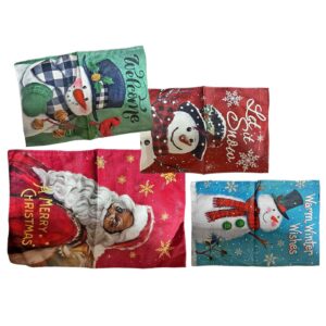 Σουπλά Υφασμάτινο με Χιονάνθρωπο 45x30cm Xmasfest 1133978