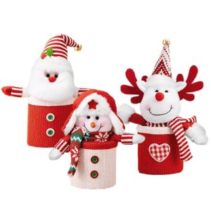 Κουτί με Χριστουγεννιάτικη Φιγούρα 27x ø10cm Xmasfest 1133981