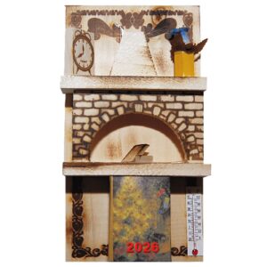 Ημερολόγιο Τζάκι 20x10cm Xmasfest 113442