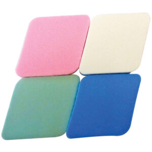 Σετ 4 σφουγγαράκια make up σε σχήμα ρόμβου