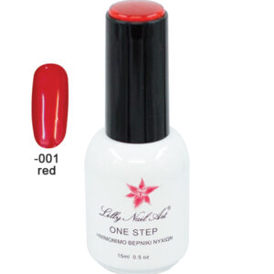 Ημιμόνιμο μανό one step 15ml - Red