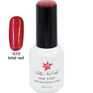Ημιμόνιμο μανό one step 15ml - Total Red