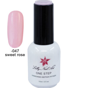 Ημιμόνιμο μανό one step 15ml - Sweet Rose
