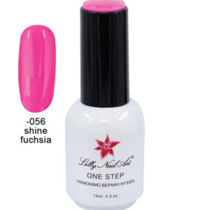 Ημιμόνιμο μανό one step 15ml - Shine Fuchsia