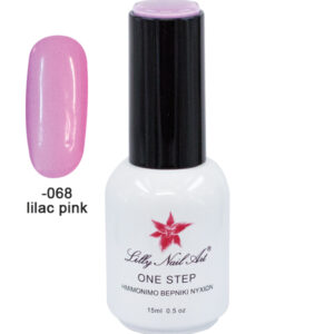 Ημιμόνιμο μανό one step 15ml - Lilac Pink