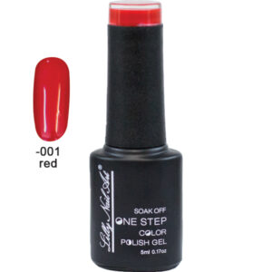 Ημιμόνιμο μανό one step 5ml - Red