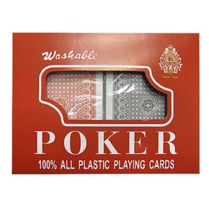 Τράπουλα Διπλή Πλαστική σετ=2τεμ  Homie 116386