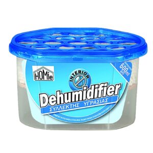 Αφυγραντικό Κουτί Κομπλέ Χωρητικότητα Υγρασίας:600ml  15x10,5x8,5cm Homie 116673