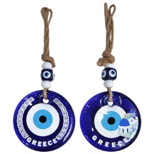 Γούρι Μάτι Greece με Σπίτι & Μπίλιες ø7,5cm Υ:21cm Homie 116933