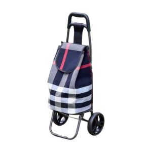 Υφασμάτινο καρότσι λαϊκής - ZZ 304-7B - 981287 - Blue/White