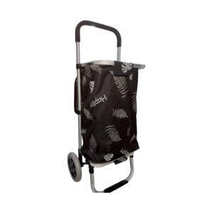 Υφασμάτινο καρότσι λαϊκής - ZZ602 - 981294 - Black