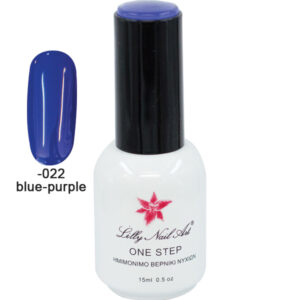 Ημιμόνιμο μανό one step 15ml - Blue-purple