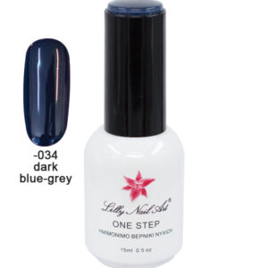 Ημιμόνιμο μανό one step 15ml - Dark blue-grey