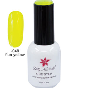 Ημιμόνιμο μανό one step 15ml - Fluo yellow