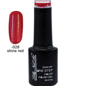 Ημιμόνιμο μανό one step 5ml - Shine red
