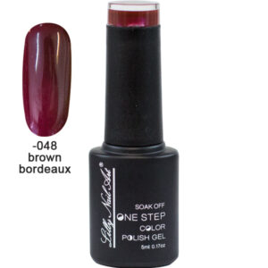 Ημιμόνιμο μανό one step 5ml - Brown bordeaux