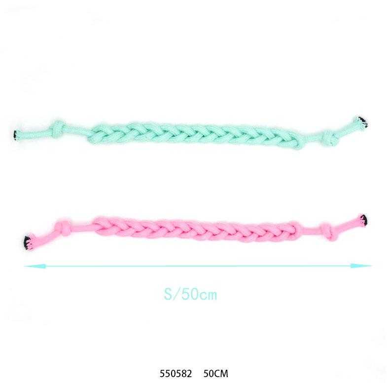 Παιχνίδι σκύλου σχοινί πλεξούδα - 50cm - 12pcs - 550582 - Image 2