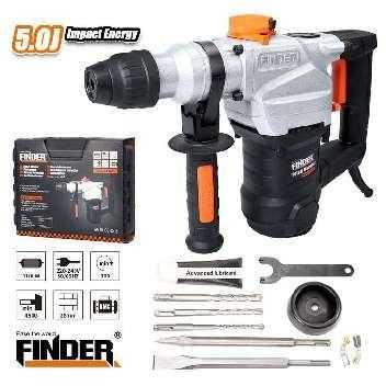 Περιστροφικό σκαπτικό πιστολέτο - 1100W – Finder – 197206 - Image 2