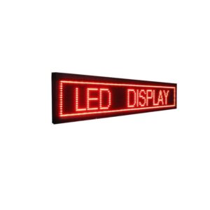 Πινακίδα LED - Διπλής όψης - RED - 167cm×23cm - IP67