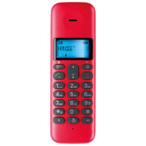 ΑΣΥΡΜΑΤΟ ΤΗΛΕΦΩΝΟ MOTOROLA T301 cherry ΜΕ ΑΝΟΙΚΤΗ ΑΚΡΟΑΣΗ