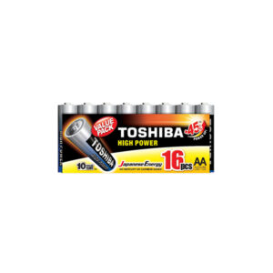 ΑΛΚΑΛΙΚΕΣ ΜΠΑΤΑΡΙΕΣ AA TOSHIBA LR6GCP MP-16 1.5V 16τεμ.