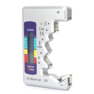 DIGITAL BATTERY TESTER AAA/AA/C/D/9V/1,5V CELLS