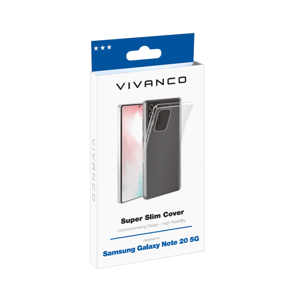 VIVANCO SUPER SLIM CASE SAMSUNG NOTE 20 transparent backcover - Image 2